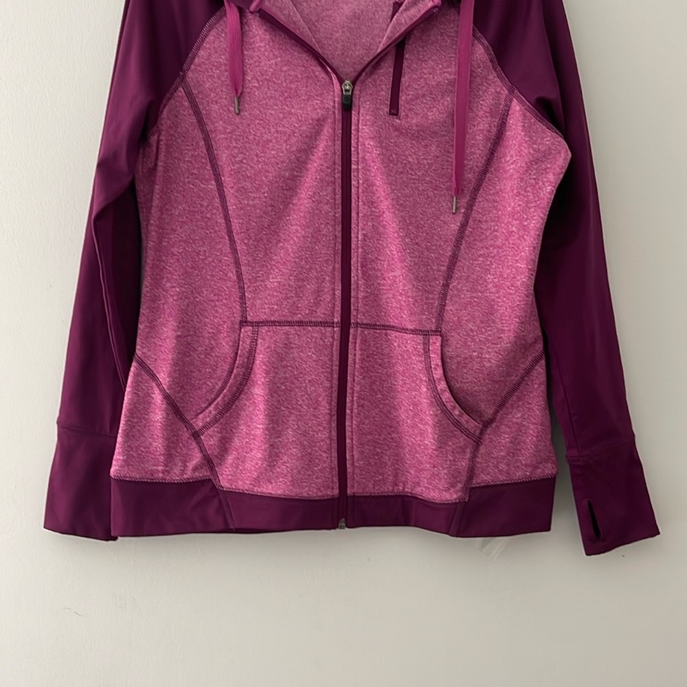 Tek Gear Pink Athletic Jacket with Zip-Up Closure